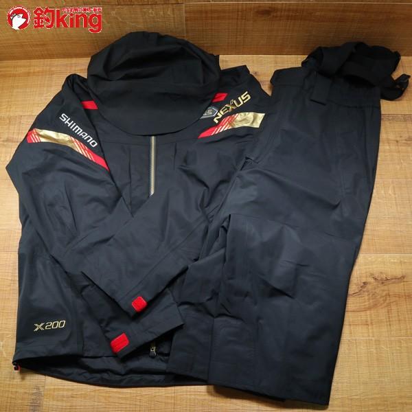 ひ*で様 SHIMANO NEXUS X200 フィッシングスーツ XL シマノ ネクサス・X200 プロテクティブスーツ RT-124N 2XL/Y272M 美品