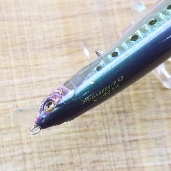 シーバスルアー セット メガバス エクスラッシュ X-140 SW マリン