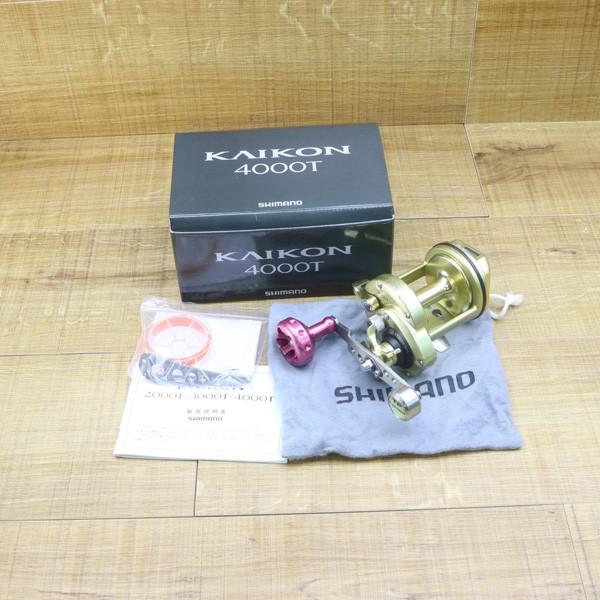 KAIKON 4000T リール 石鯛 チタンパワーハンドル付き 【公式通販】