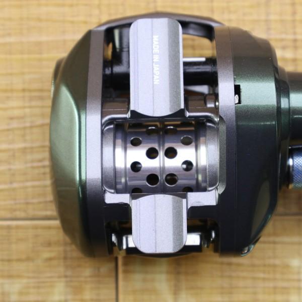 ダイワ アルファス AIR ストリームカスタム 左 RCS カーボンクランクハンドル 80mm ザイオンノブ付き/Z082M 美品 DAIWA 釣り ベイトリール バス 淡水 フレッシュ｜tsuriking｜06