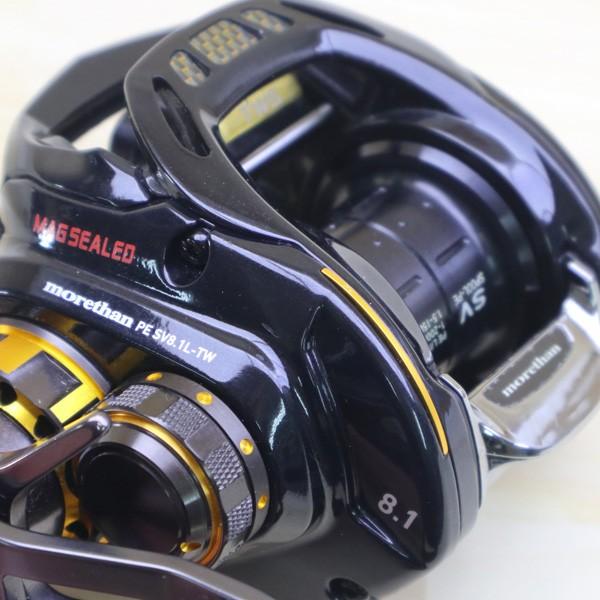 ダイワ モアザン PE SV 8.1L-TW/Z275M 美品 DAIWA 釣り ベイトリール ジギング オフショア ソルト 青物 ルアー フィッシング｜tsuriking｜07