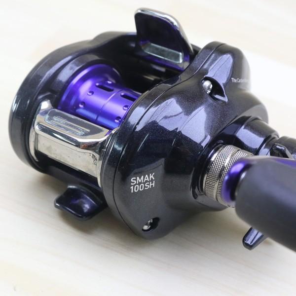 ダイワ 13スマック 100SH/Z333M 美品 DAIWA 釣り ベイトリール ダイワ 13スマック 100SH/Z333M 美品 DAIWA 釣り ベイトリール