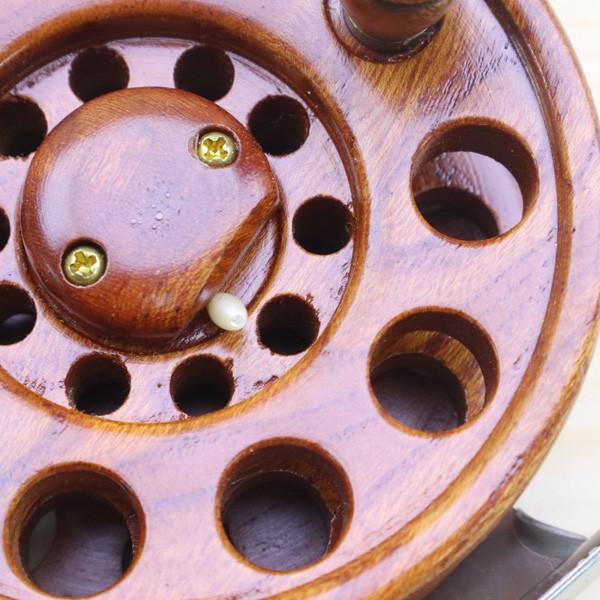 重利作 木製リール 85mm ツルヤ 2台セット /A013M 美品 釣り 重利作 木製リール 85mm ツルヤ 2台セット /A013M 美品 釣り