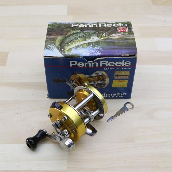 Penn PENN レベルマチック 920/A092M 美品 釣り ベイトリール Penn PENN レベルマチック 920/A092M 美品 釣り ベイトリール