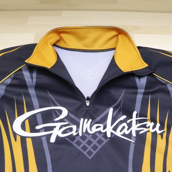 Gamakatsu（がまかつ） 2WAYプリントジップシャツ GM-3503 LL サン 