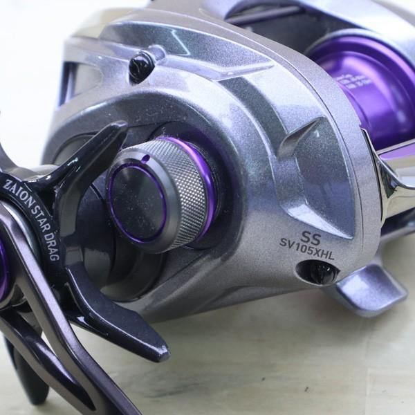 DAIWA（ダイワ） SS SV 105XHL/C182M 極上美品 釣り ベイトリール バス 淡水 フレッシュ ルアー フィッシング : 釣 ...