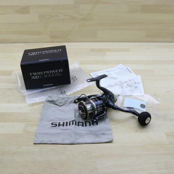 シマノ 17ツインパワーXD C5000XG/C216M 美品 SHIMANO 釣り スピニング 