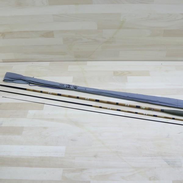 シマノ 朱紋峰 神威 8尺/C244M 美品 SHIMANO 釣り ヘラ竿 へらぶな 