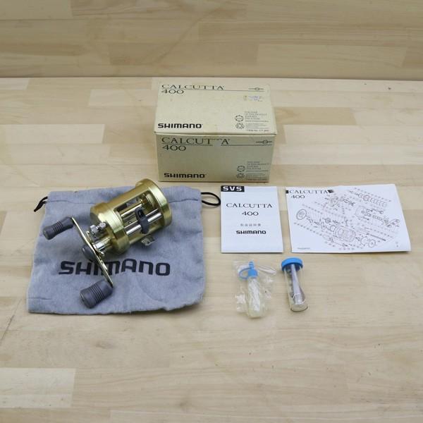 シマノ　カルカッタ400 シマノ（SHIMANO） カルカッタ 400/C598M 美品 釣り ベイトリール バス