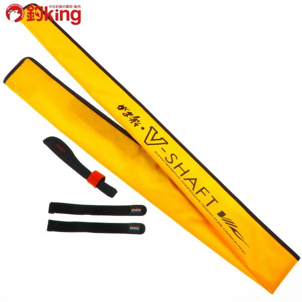がま船　V-SHAFT タイプB M-195 船竿 Gamakatsu（がまかつ） がま船 Vシャフト タイプC M-195/J620Y 美品