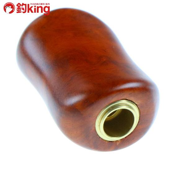 花梨　ハンドルノブ　格安出品　アジング　エリアトラウト シマノ（SHIMANO） 夢屋 花梨ハンドルノブ /K144S 極上品 トラウト