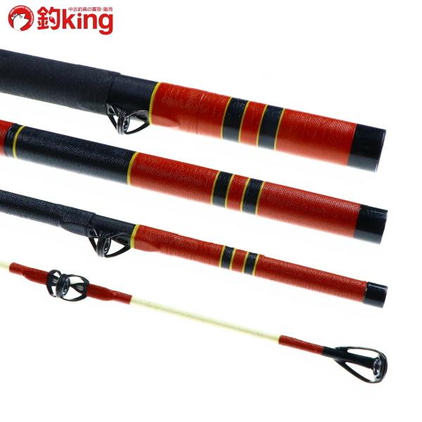 がまかつ　がまくえ　MARK Ⅱ 70号4.8m 磯釣り ロット アラ Gamakatsu がまかつ がまくえ マークII 70号 4.8M/M453Y 美品 石鯛