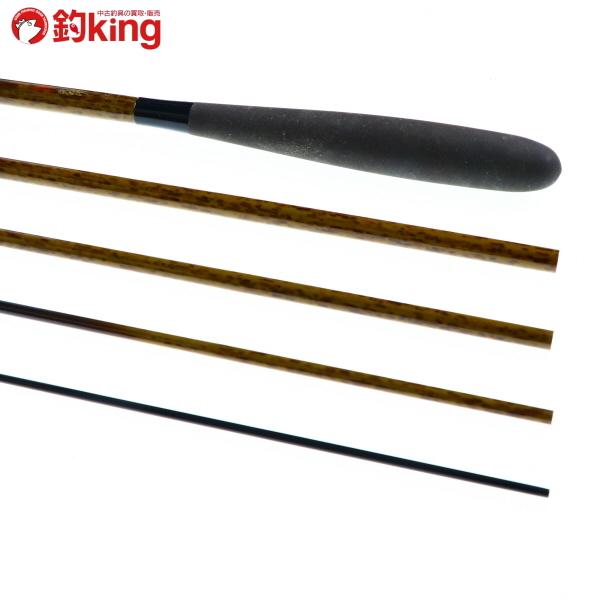 SHIMANO シマノ　へら　へら竿　朱紋峰　先ぬけ 15尺 シマノ（SHIMANO） 朱紋峰 先ぬけ 15尺/M479L 美品 へらぶな へら鮒