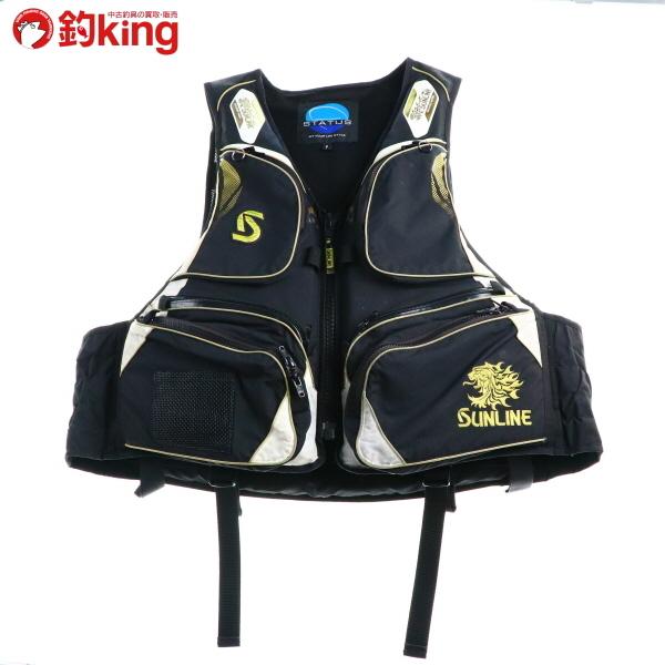 サンライン　フローティングベスト　フィッシングベスト　STL-210 サンライン（SUNLINE） ステータス HGフローティングベスト STL-210