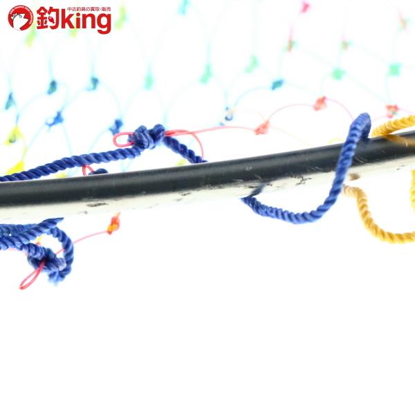 Gamakatsu（がまかつ） チタン 四つ折り 玉枠 55cm レインボー網