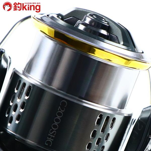 シマノ 18ステラ C2000SHG フォレスタ ウッドノブ IOSラインローラー付