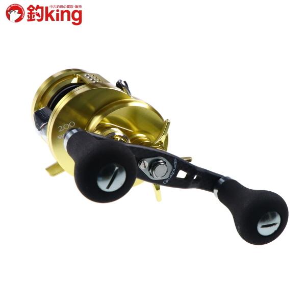 14　カルカッタコンクエスト200 　シマノ　ブラックハンドル　格安 シマノ純正】14・15カルカッタコンクエスト100・200他 ベイト