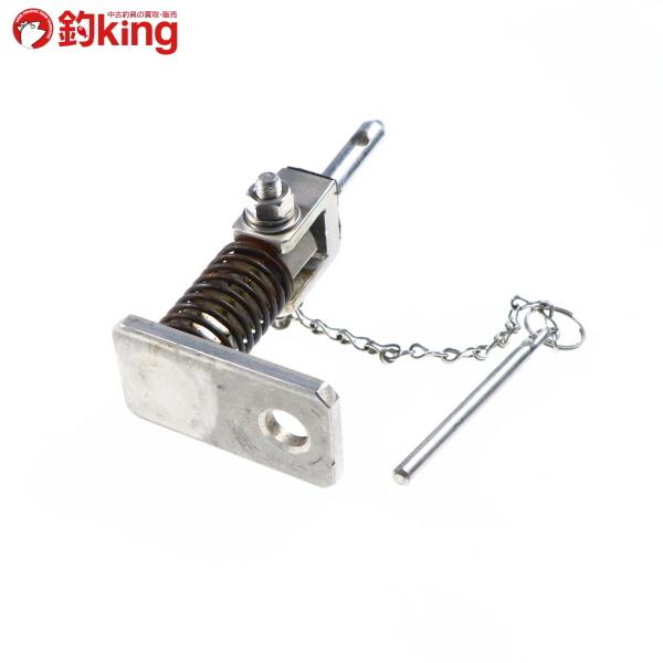 東川製作所 チタン製 ショックバネ式 アラ用竿受け/Y291M 石鯛  