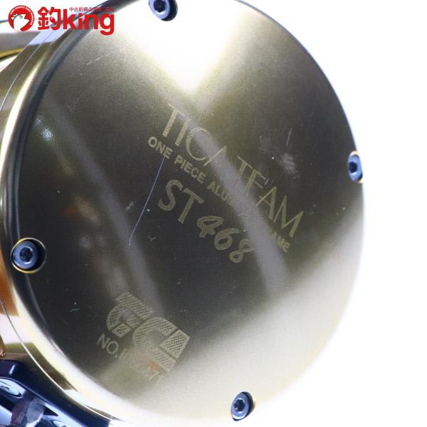TICA ティカチーム ST468/C174M 美品 船 リール 両軸リール 泳がせ