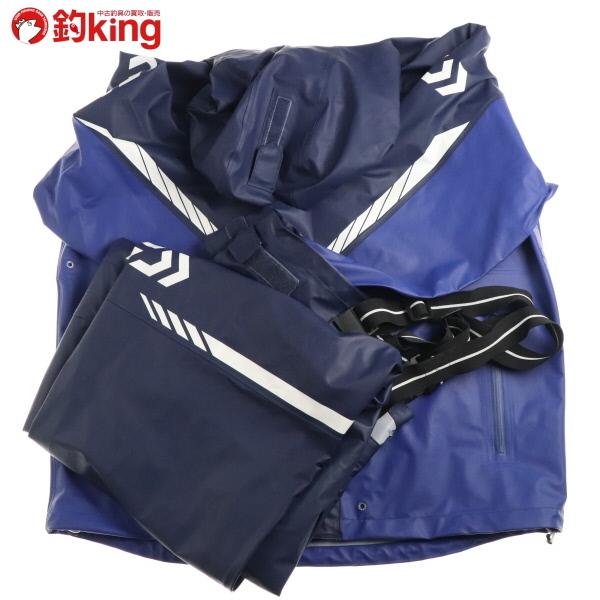 ダイワ Puオーシャン サロペットスーツ Dr 6007 3xlサイズ 上下 St5405m 船 オフショア レイン フィッシング 釣り 1 釣king 通販 Yahoo ショッピング