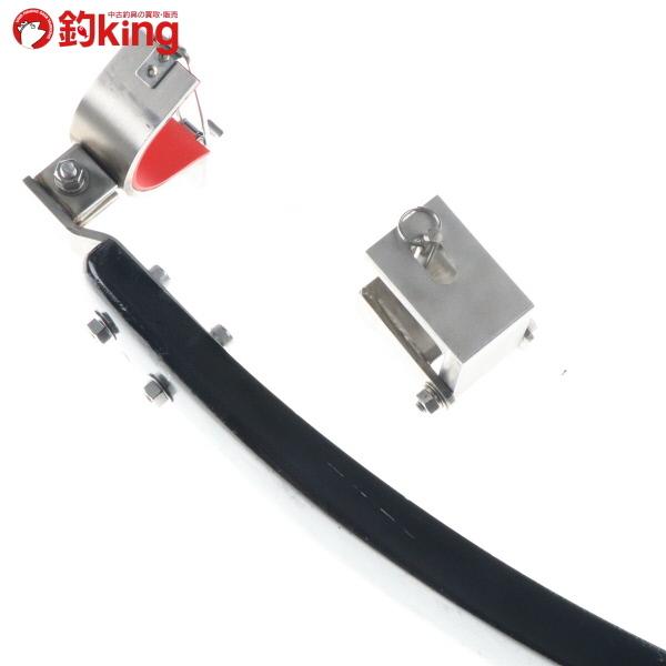 ラブフィッシュ 9/0用 大物用竿受け Black KING がま用石突 ラブフィッシュ 9/0用 大物用竿受け Black KING がま用石突