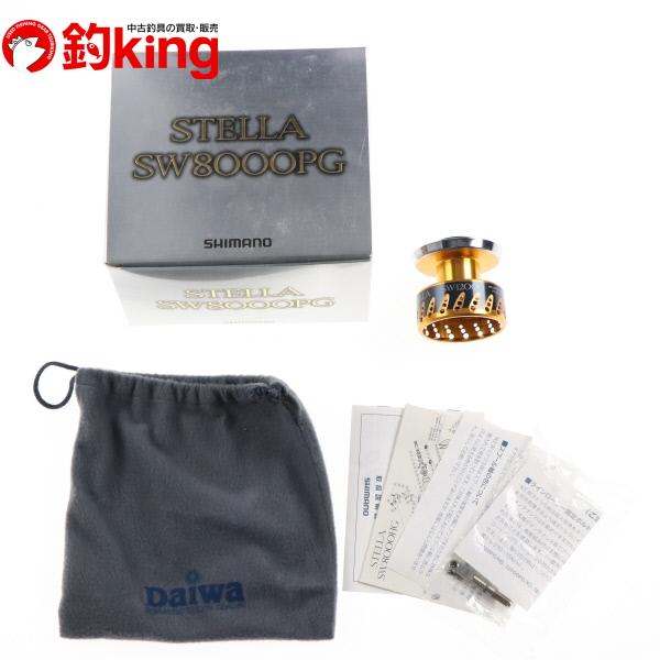 【美品】SHIMANO シマノ 08 STELLA SW8000PG 箱付き シマノ（SHIMANO） 【中古】 08ステラSW 8000PG 夢屋 08ステラSW 12000