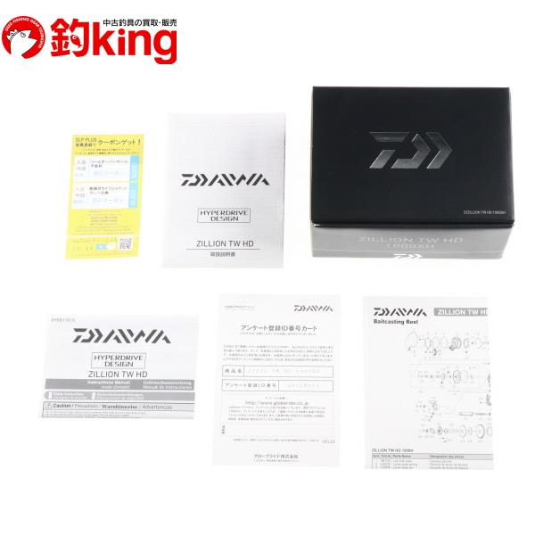 DAIWA（釣り） ダイワ 22ジリオンTW HD 1000XH /P179M 美品