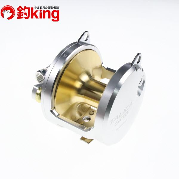 シマノ タリカ 50II 剛樹110mmパワーハンドル付/Q335M 美品 クエ シマノ タリカ 50II 剛樹110mmパワーハンドル付/Q335M 美品 クエ