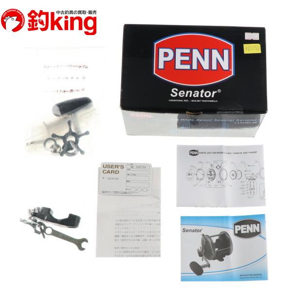 Penn 【中古/美品】 PENN セネター 6/0 ワイド 114 2LW スター Penn 【中古/美品】 PENN セネター 6/0 ワイド 114 2LW スター