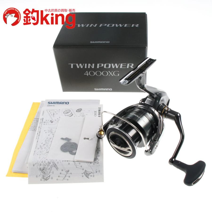 【極美品】シマノ 24ツインパワー 4000XG シマノ 24 ツインパワー 4000XG スピニング リール ( 2024年 5月新製品
