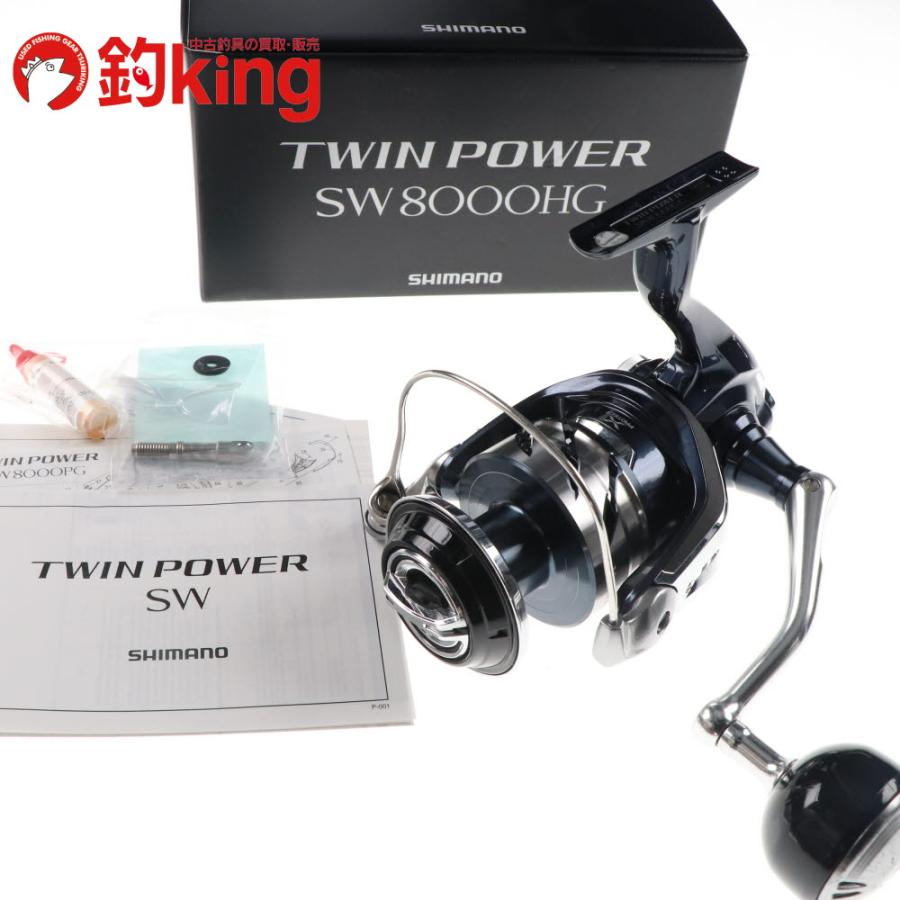 シマノ（SHIMANO） 21 ツインパワーSW 8000HG /SF031M 美品 ヒラマサ