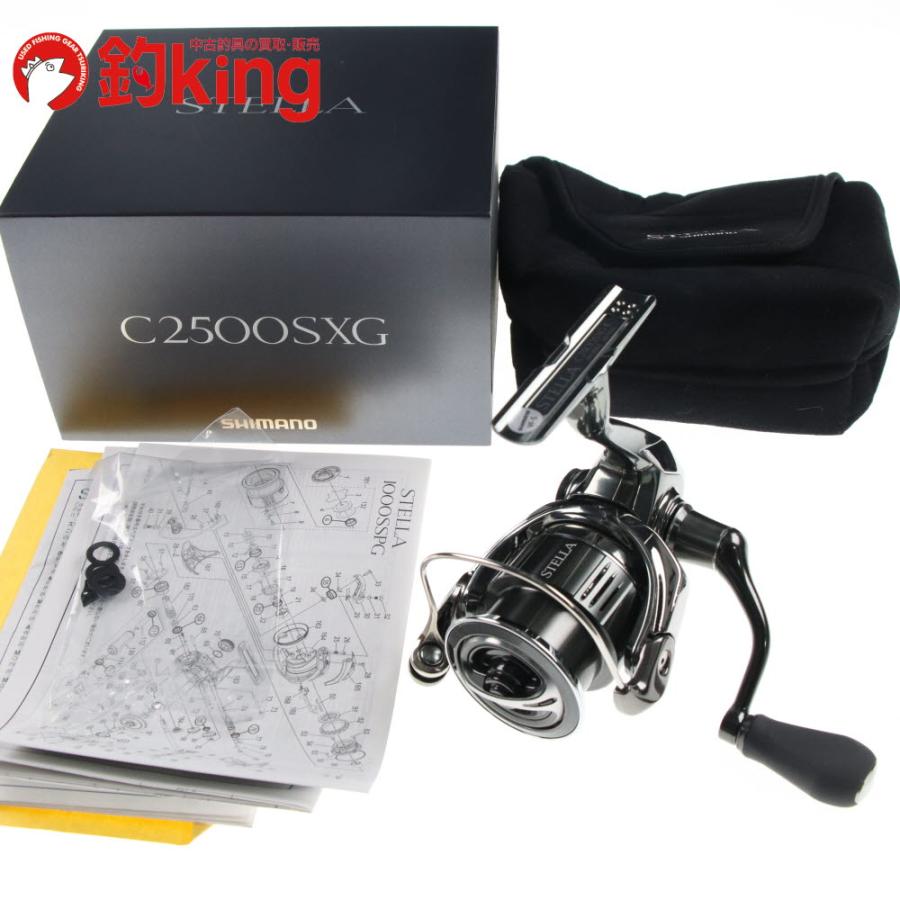 シマノ 22 ステラ C2500SXG /L064M 美品 アジ 鯵 アジング ライト 