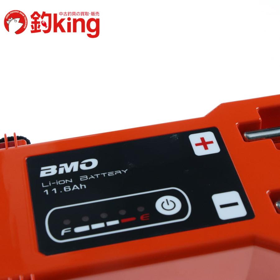 BMO リチウムイオンバッテリー 11.6Ah チャージャーセット BM-L116-SET /L220M 美品 船 堤防 ショア オフショア ...