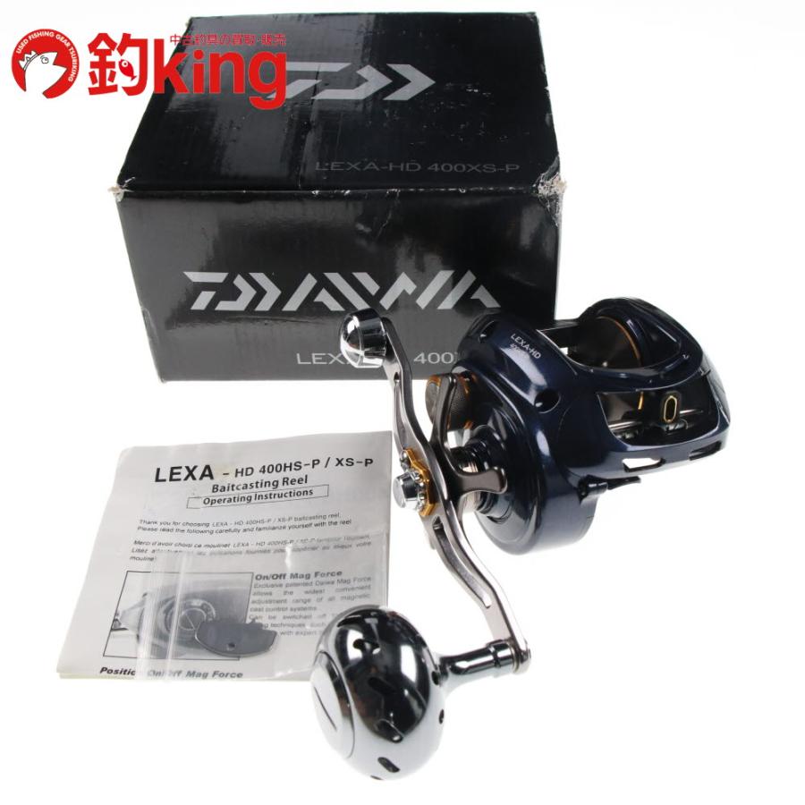 DAIWA（釣り） USダイワ レクサ HD 400XS-P アルミハンドルノブ付 