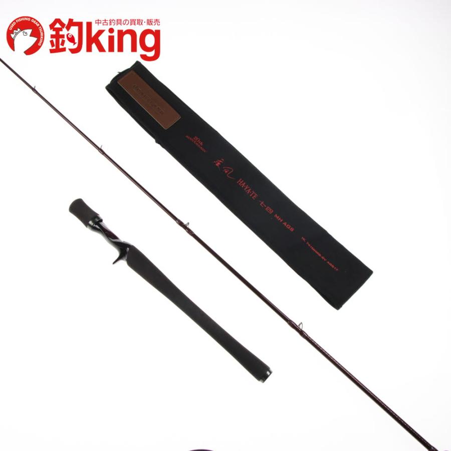 ダイワ ハートランド 疾風 HL 741MHRB-SV AGS17 /A008220 美品 