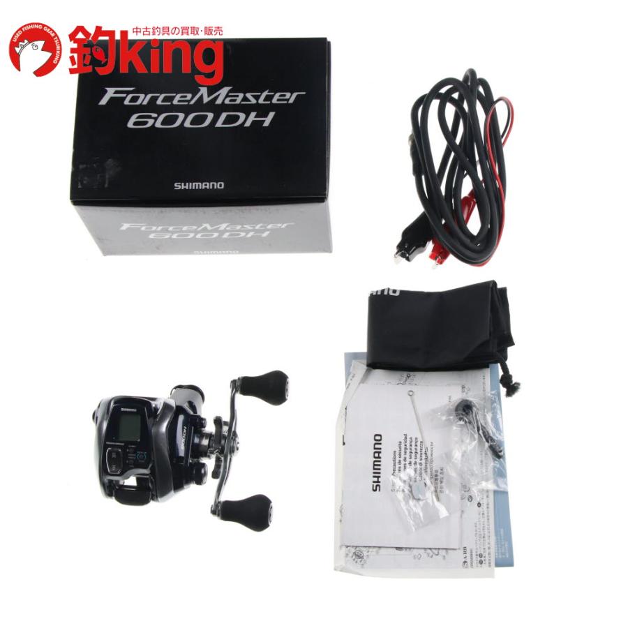 シマノ 18 フォースマスター 600DH /A123M 美品 船釣り 沖釣り 