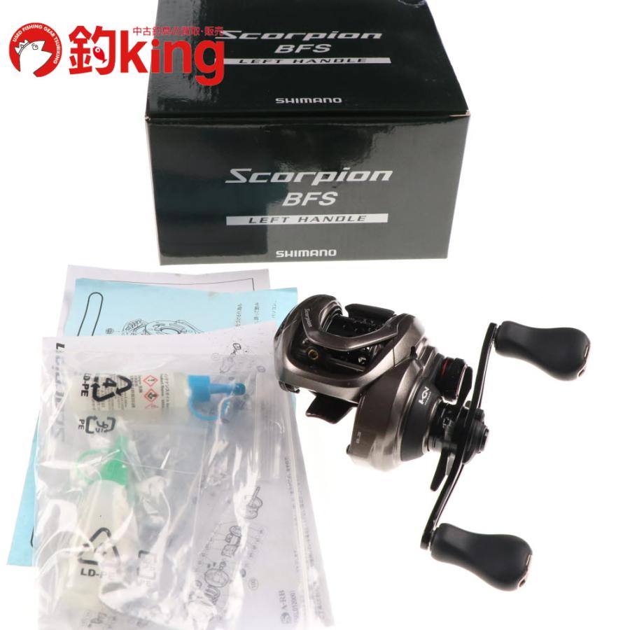 シマノ（SHIMANO） 17 スコーピオン BFS 左 /Q256M 美品 ブラックバス