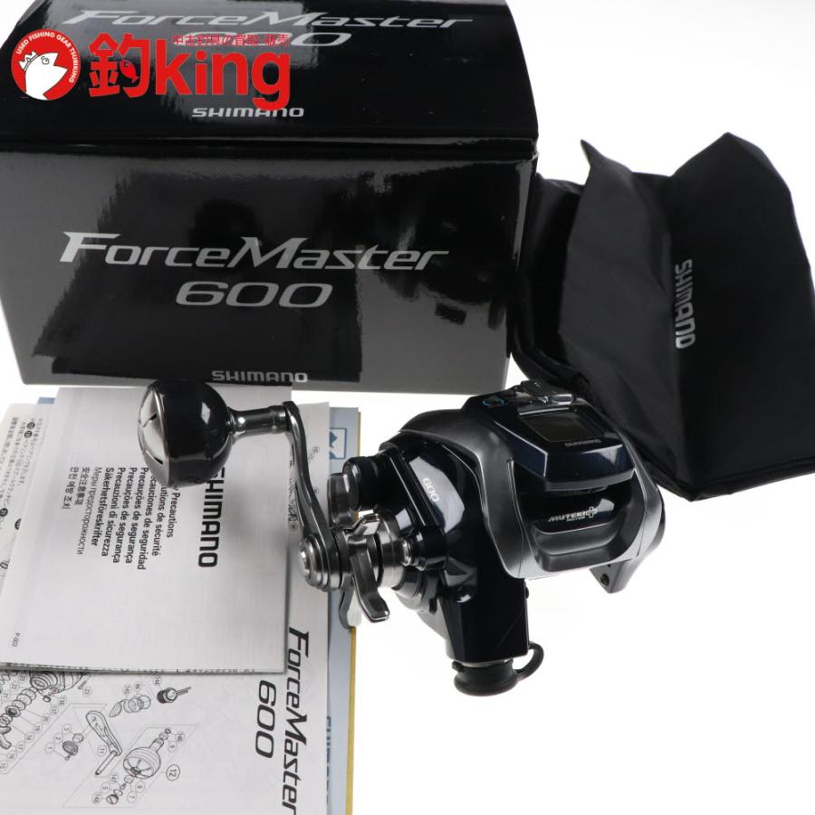 シマノ 18 フォースマスター 600 /R192M 美品 泳がせ 落とし込み 船  