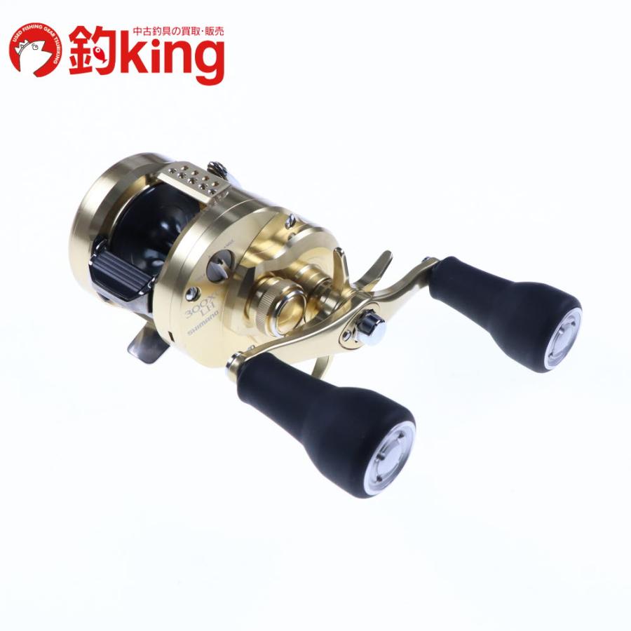 シマノ 23 カルカッタコンクエスト MD 300XGLH /R386M 極上品 ブラック  