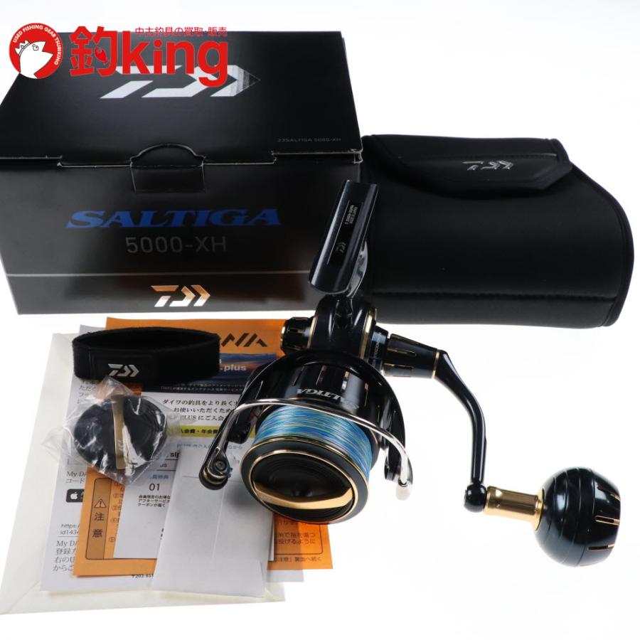 DAIWA（釣り） ダイワ 23 ソルティガ 5000-XH /T169M 極上品 ヒラマサ  