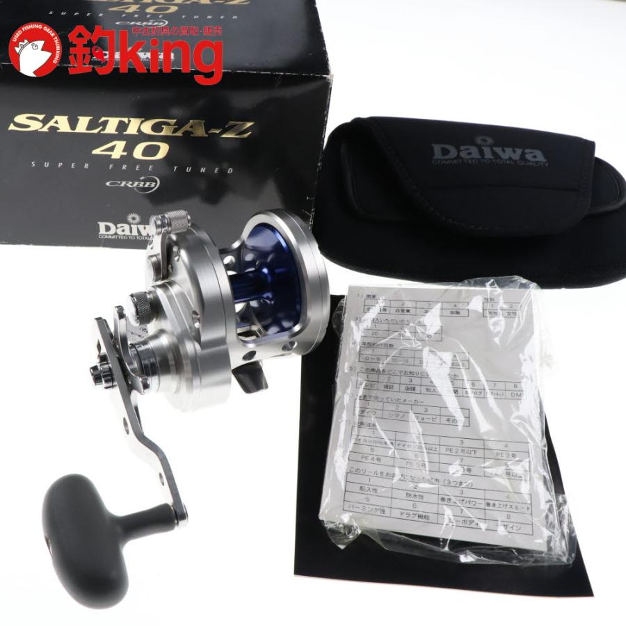DAIWA（釣り） ダイワ ソルティガ Z 40 遠心ブレーキ付 /U025M 美品  