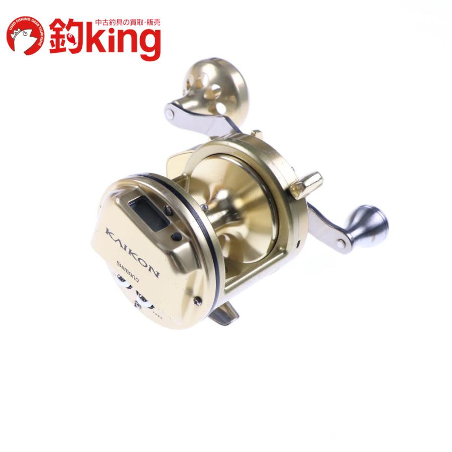 SHIMANO - 【中古】 シマノ 15 海魂 3000T （2）Ti Tsuri Musha ハンドル付  /V078M シマノ 15 海魂 3000T （2）Ti Tsuri Musha ハンドル付 /V078M