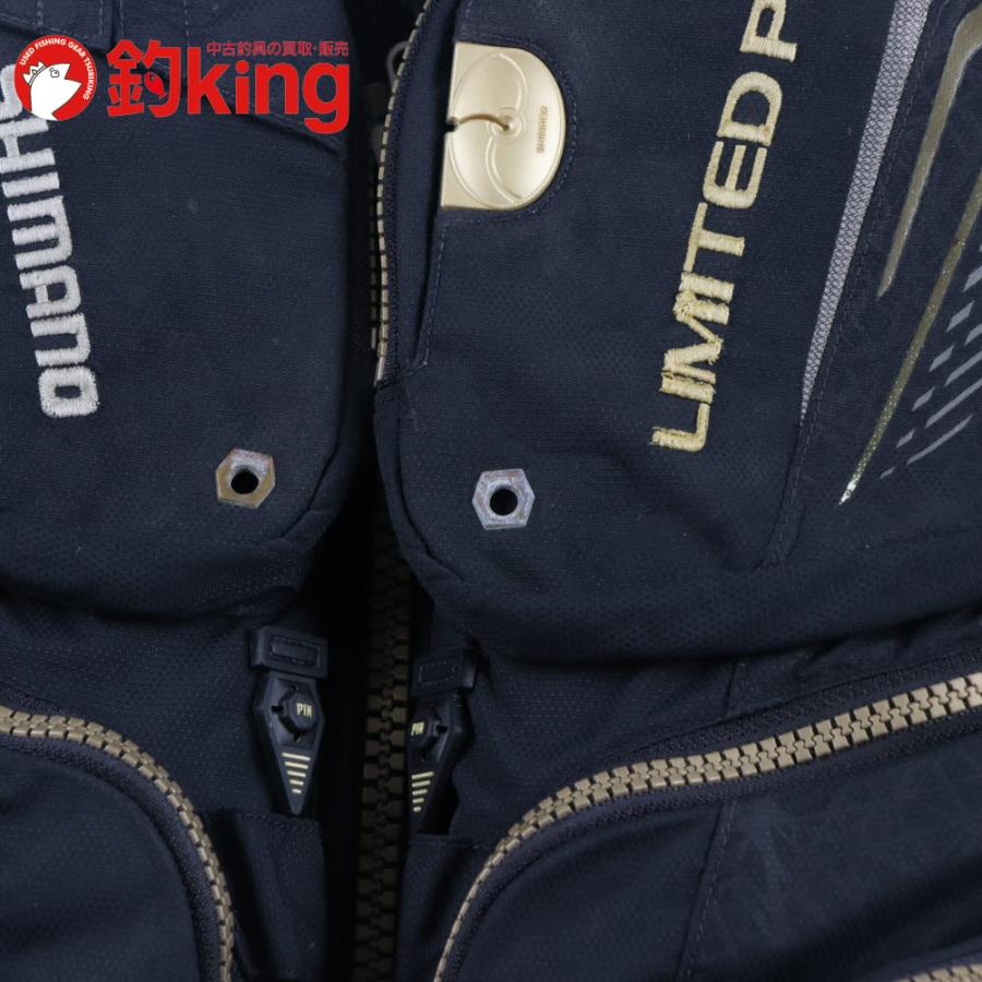 美品⭐︎シマノネクサス　フローティングベスト　リミテッドプロVF-111Q XL シマノ（SHIMANO） ネクサス フローティングベスト リミテッドプロ VF