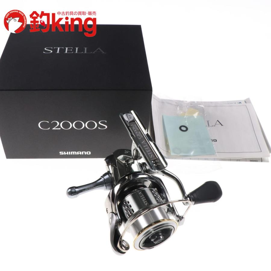 シマノ　18ステラ　C2000S 美品 シマノ 18 ステラ C2000S 夢屋リールスタンド付 /Y178M 美品 アジ 鯵