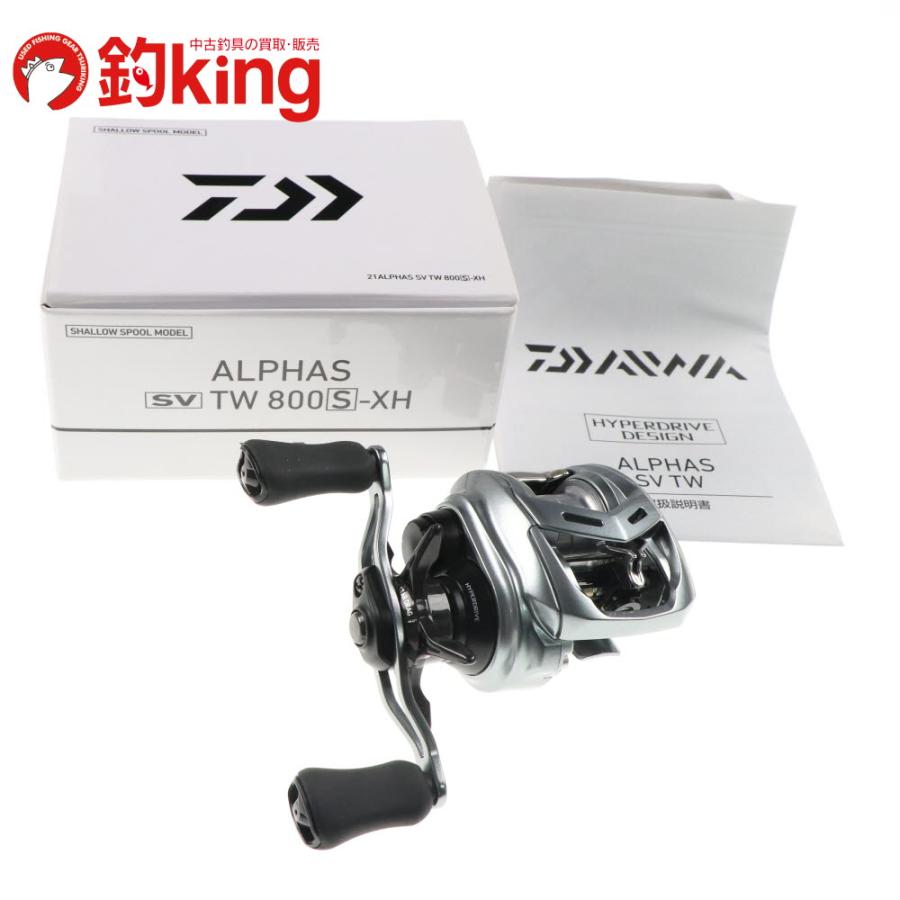 DAIWA（ダイワ） 21 アルファス SV TW 800S-XH /Y222M 未使用 ブラック