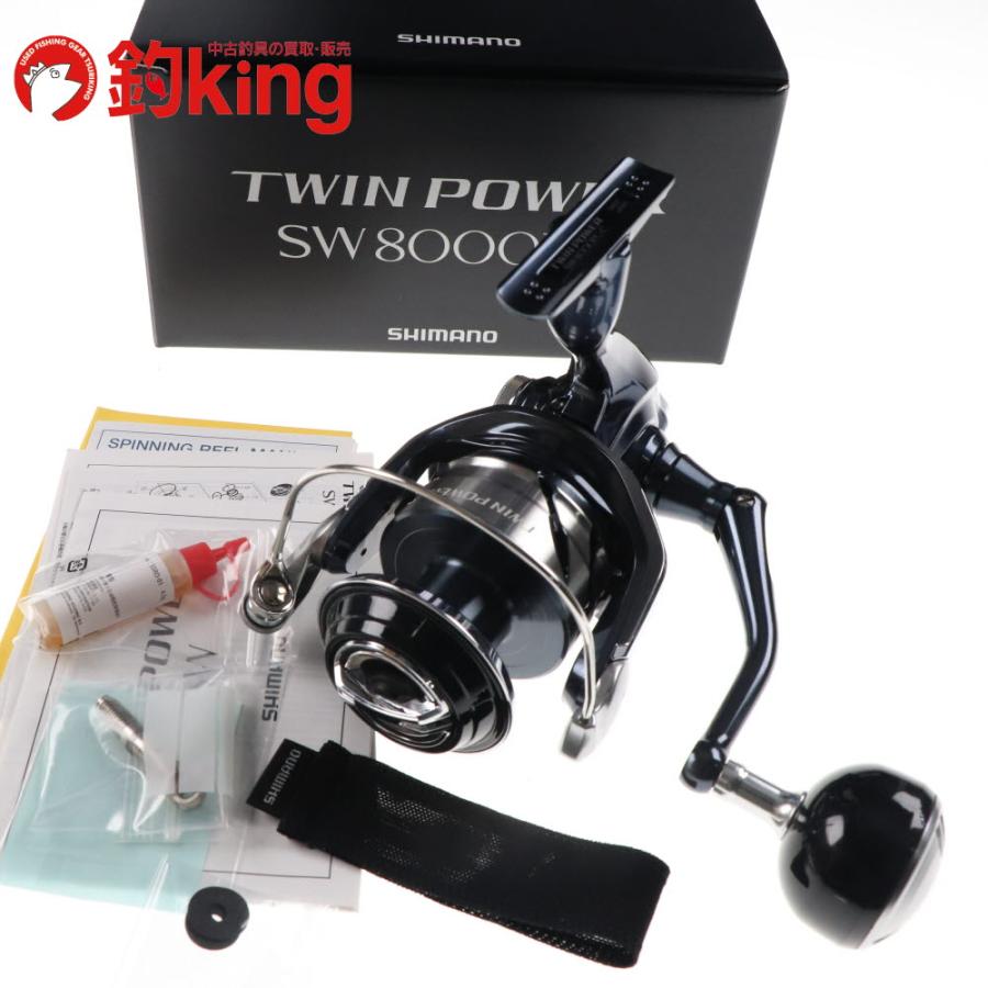 シマノ　21 ツインパワー SW 8000 PG 極美品 シマノ 21 ツインパワーSW 8000PG /Z017M 極上品 ヒラマサ カンパチ