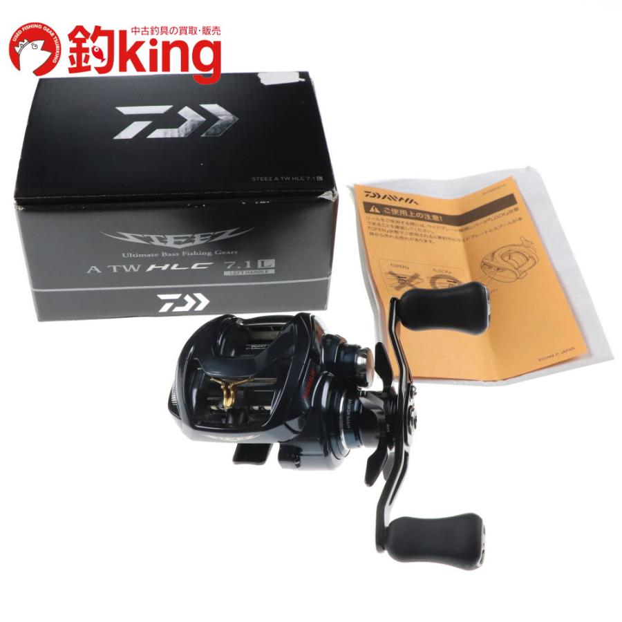 DAIWA（ダイワ） 21 スティーズ A TW HLC 7.1L /Z235M 美品 ブラック