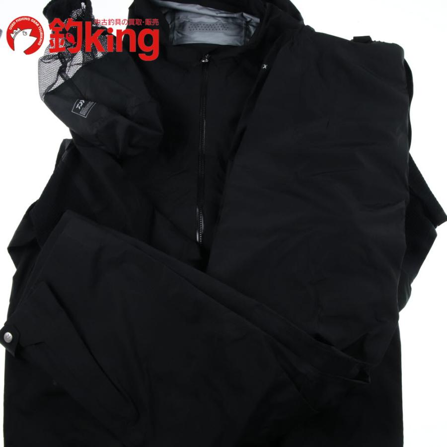 Daiwa フィッシングスーツ ブラック DR-1221a ゴアテックス DAIWA