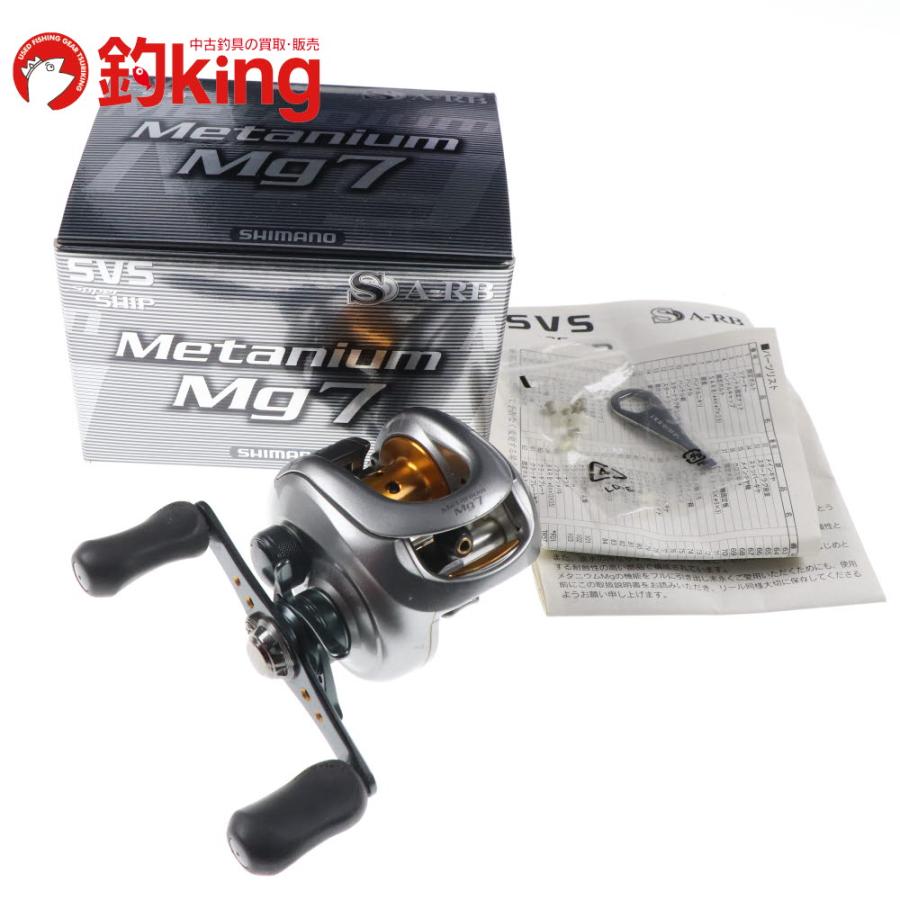 メタニウム MG7 ベイトリール シマノ（SHIMANO） 07 メタニウム Mg7 右 /A052M 美品 ブラックバス