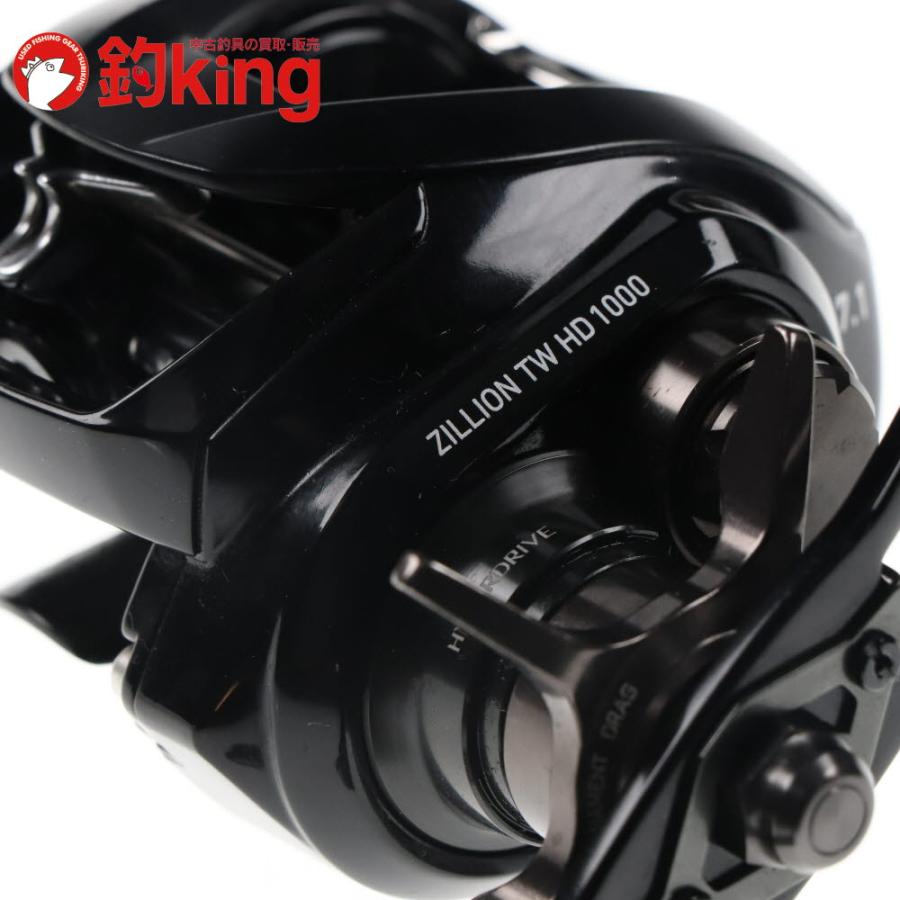 22ZILLION TW HD 1000 ブラックベイトリール ダイワ '22 ジリオン TW HDをマジインプレ。巻く釣りに特化したハイ